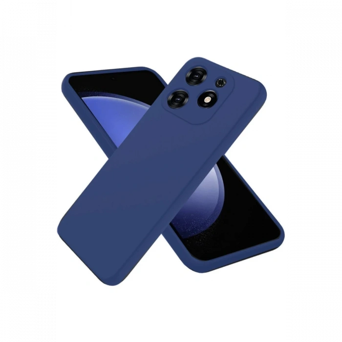 Tecno Spark Go 2024 Kılıf First Silikon - Lacivert