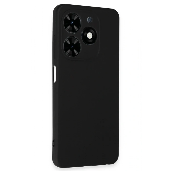 Tecno Spark Go 2024 Kılıf First Silikon - Siyah