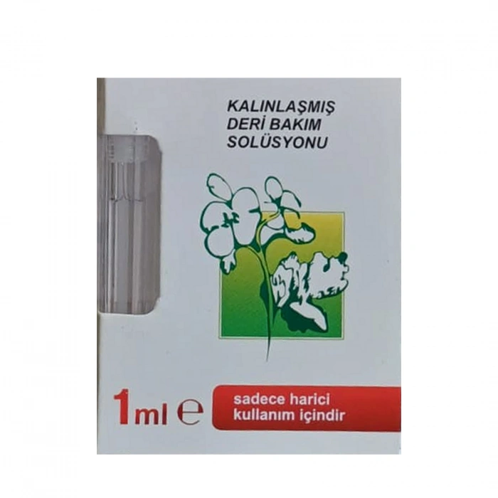 Tekli Kalınlaşmış Deri Bakım Solüsyonu - 1 ml