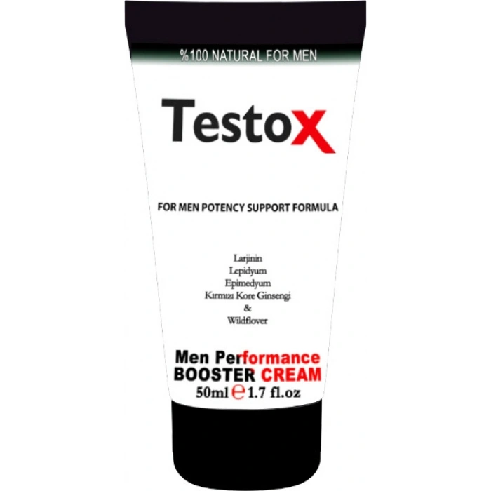 Testox Extra Boost Cream 50 ml Erkeklere Katılaştırıcı Özel Krem