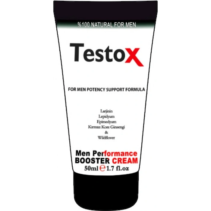 Testox Extra Boost Cream 50ML Erkeklere Katılaştırıcı Özel Krem