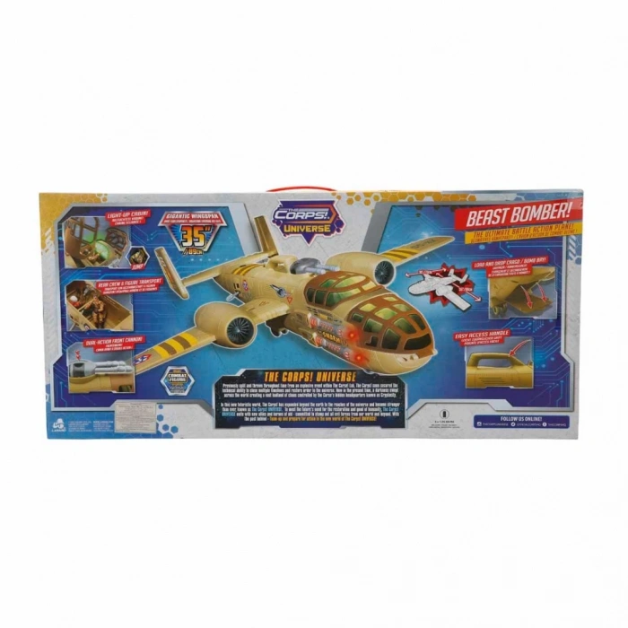 TheCorpsUniverseBeastBomberSesliveIşıklıAskeriUçak