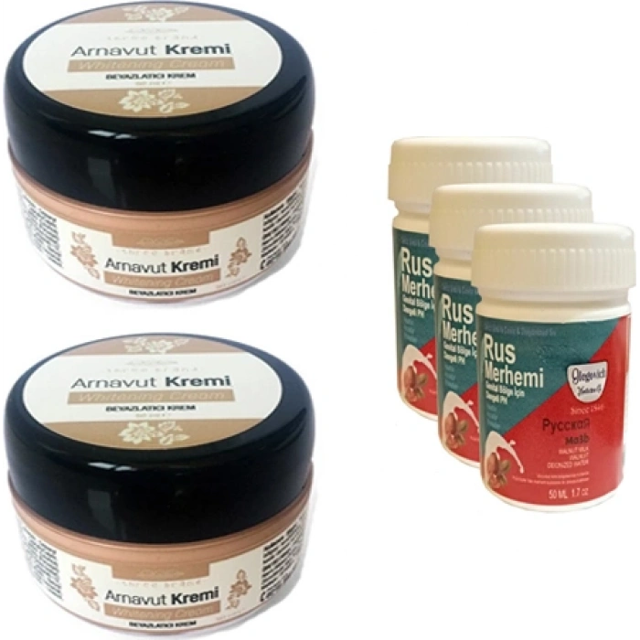 Three Brand Arnavut Kremi 2 Adet + Rus Merhemi 50 ml 3 Adet