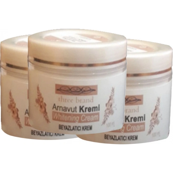 Three Brand Arnavut Kremi Whitens Cream 100 ml x 3 adet