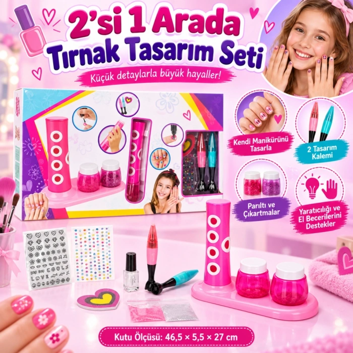 Tırnak Tasarım Seti