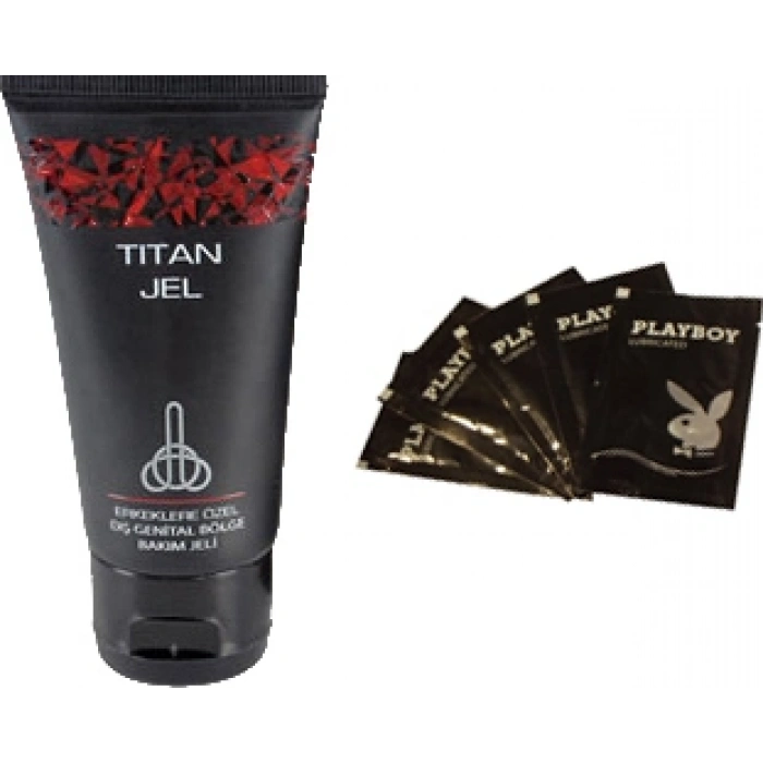 Titan Pe.nis Bakım Jeli + 5li Jel