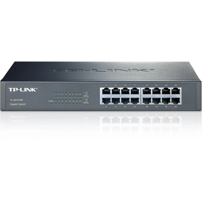 TL-SG1016D 16 PORT GIGABIT DESKTOP RACKMOUNT SWITCH