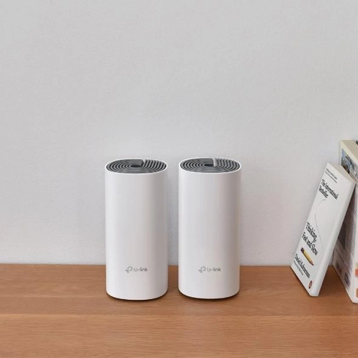 TP-LINK DECO E4 1200MBPS MESH WIFI SİSTEMİ (İKİLİ)