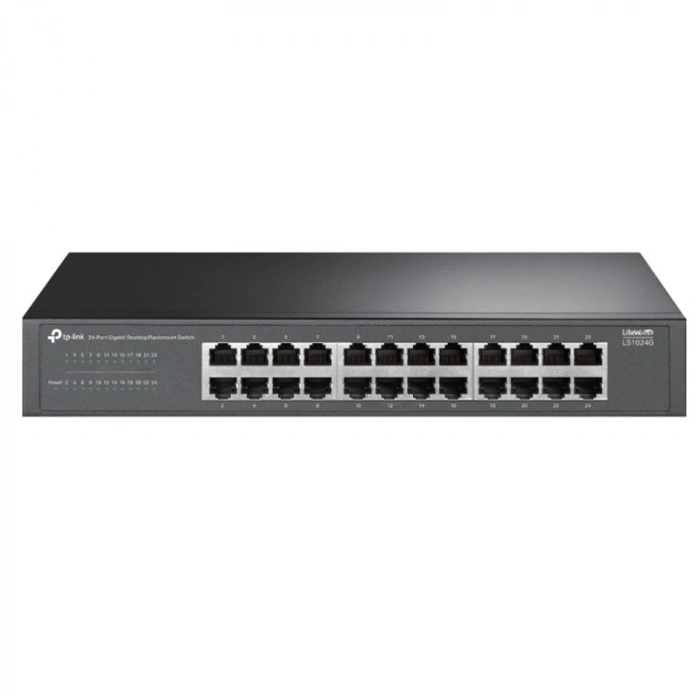 TP-LINK LS1024G 24 PORT GIGABIT MASAÜSTÜ RACKMOUNT SWITCH
