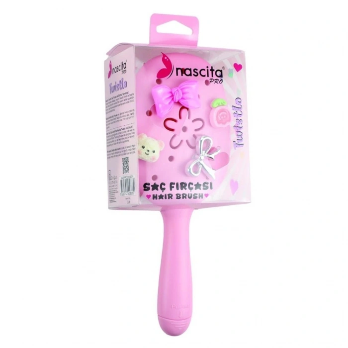 Twistlo Saç Fırçası Pembe