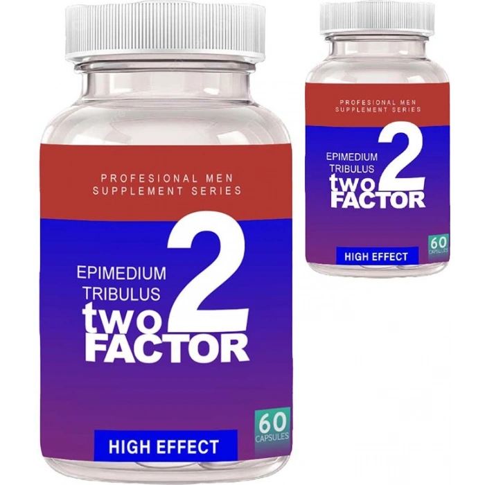Two Factor 2 Adet Erkekler Için Tribulus&epimediyum Complex 60 Adet Kapsül
