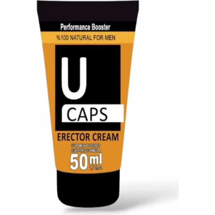 U Caps Natural Cream For Men Booster 50 ml
