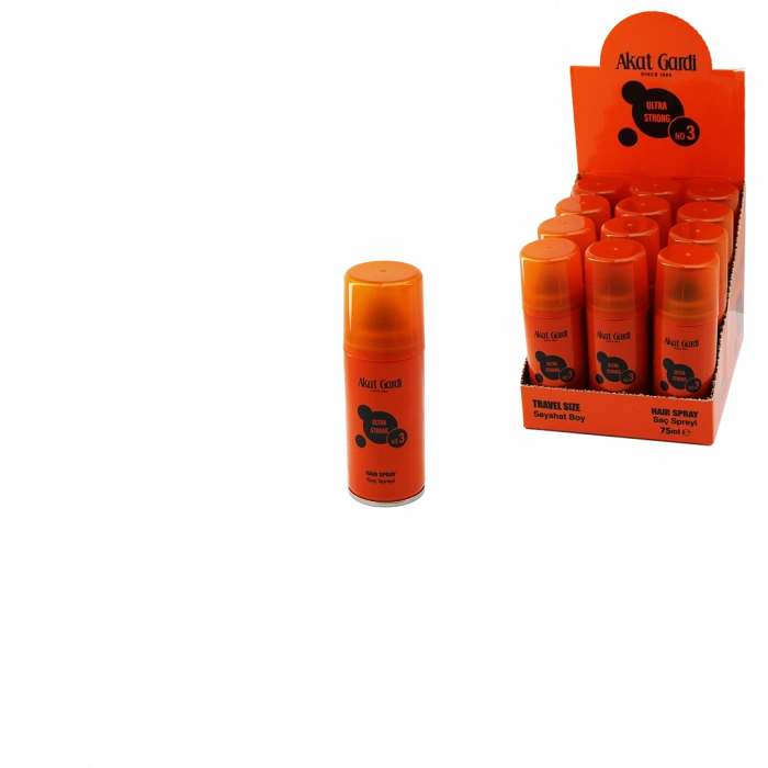Ultra Strong Saç Spreyi 75 ml - Seyahat Boy (1 Adet)