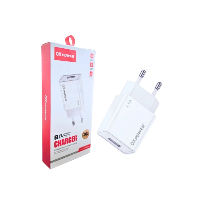 USB Sarj Adaptoru 2.6A ? EU Standart