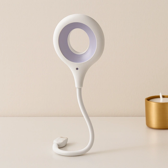 USB Sesli Kontrol 16 LED Mini Masa Lambası