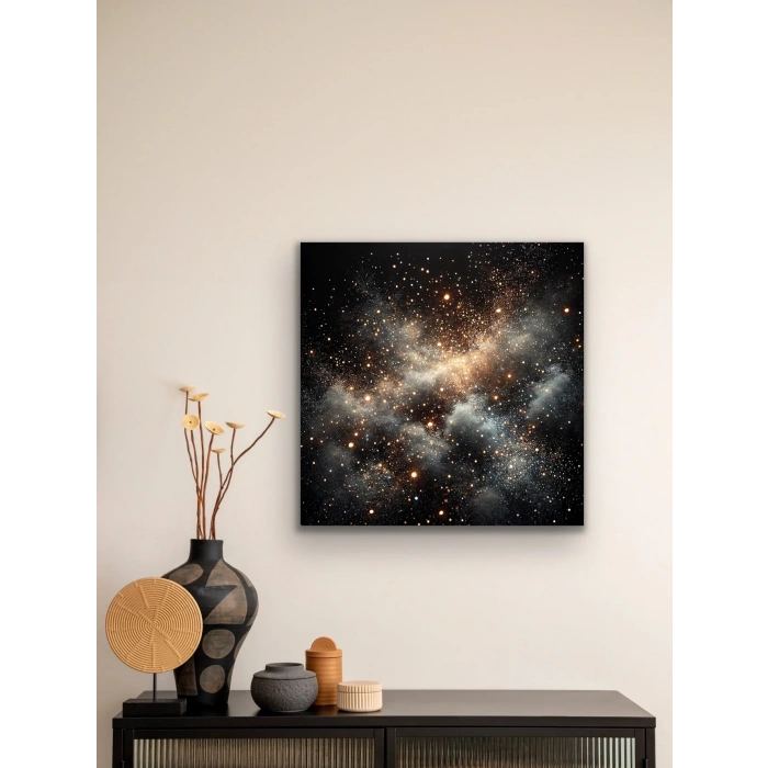 Uzay Boşluğu Kanvas Tablo 60x60cm