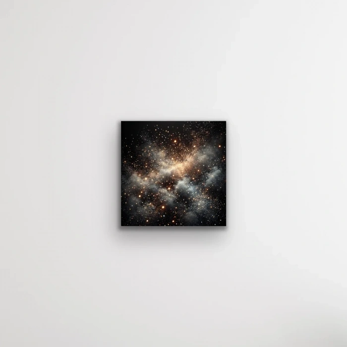 Uzay Boşluğu Kanvas Tablo 60x60cm