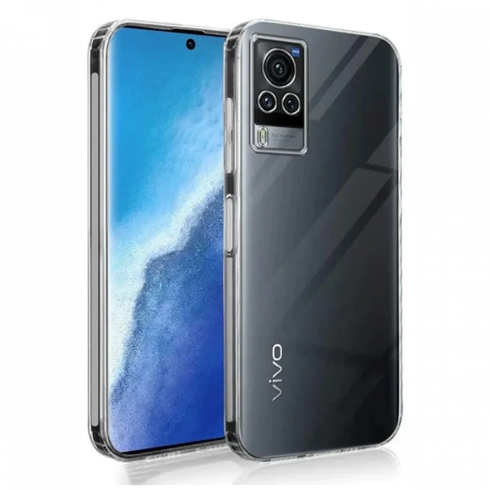 Vivo V30 5G Kılıf Lüx Şeffaf Silikon
