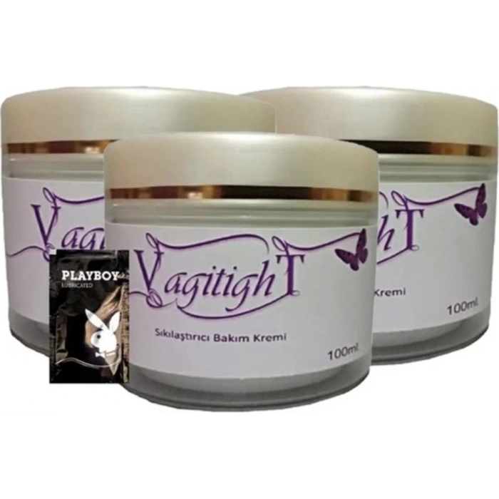 Vagitight 100 ml 3x Adet Kadınlara Özel Vajinal Kremi + 1 Adet Jel Hediyeli