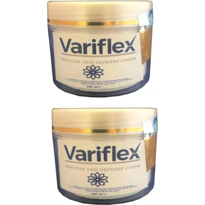 Variflex Bacak Için Masaj Bakım Kremi 100 ml 2 Adet