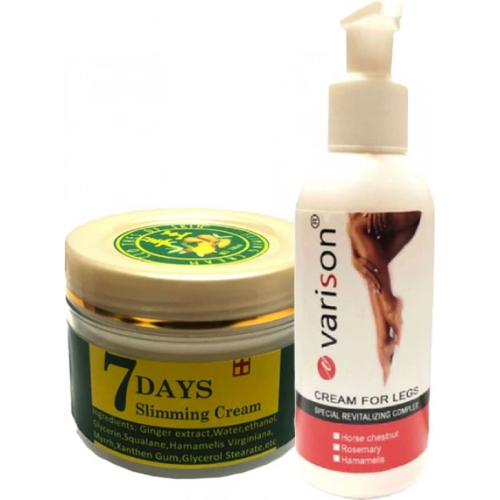 Varison Bacak Bakım 120 ml Krem + 7 Days Slimingcream Jeli