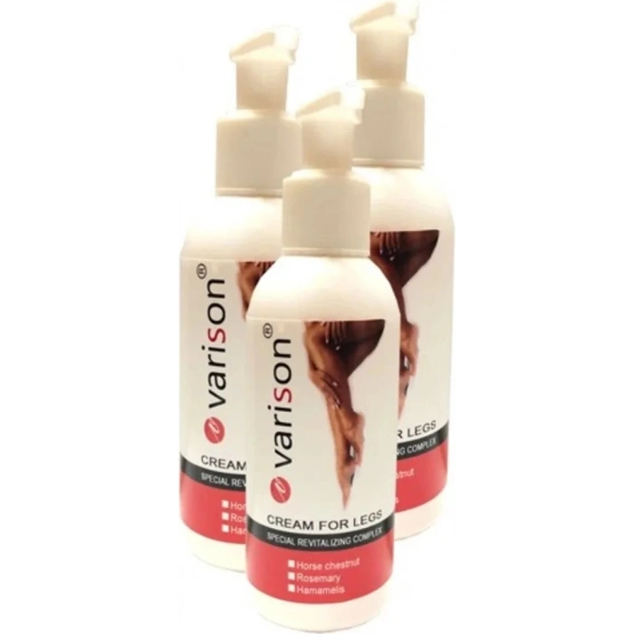 Varison Cream Dizbacak Bakım Kremi 120 ml 3 Adet