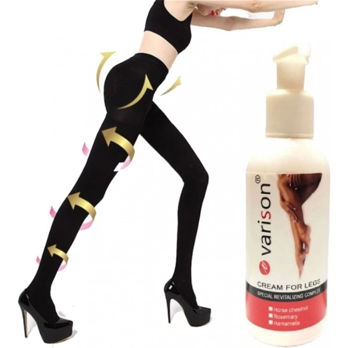 Varison Krem 120 ml + S-M Beden Süper Akıllı Mikro Kapsüllü Tayt