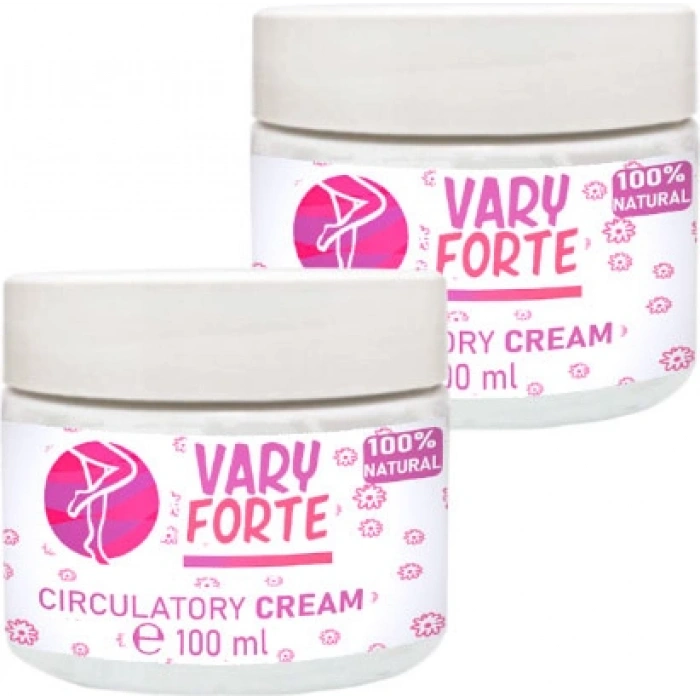 Vary Forte Kavanoz 2 Adet Bacak Bakım Krem 100 ml
