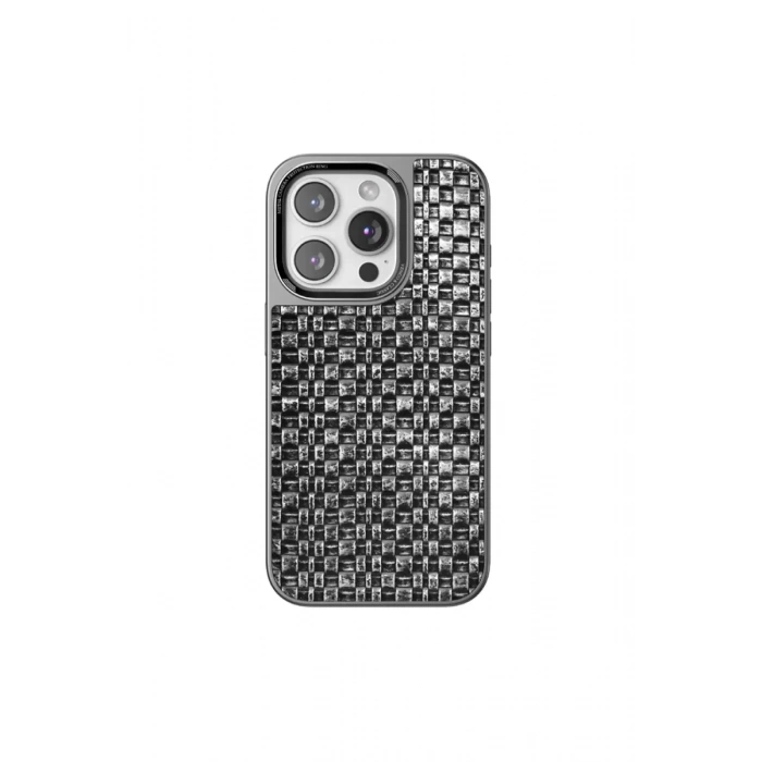 Venco Apple iPhone 14 Pro Max Uyumlu Brand Kapak - Gümüş