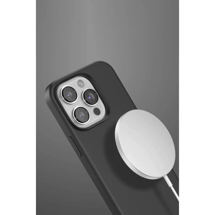 Venco Apple iPhone 14 Pro Uyumlu Home Magsafe Kapak - Siyah