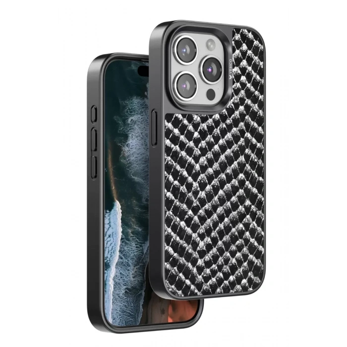 Venco Apple iPhone 15 Pro Max Uyumlu Viper Kapak - Siyah