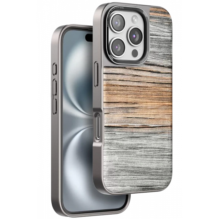Venco Apple iPhone 16 Pro Max Uyumlu Wave Kapak - Sarı
