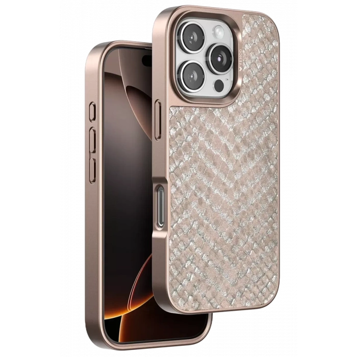 Venco Apple iPhone 16 Pro Uyumlu Viper Kapak - Titan Gri