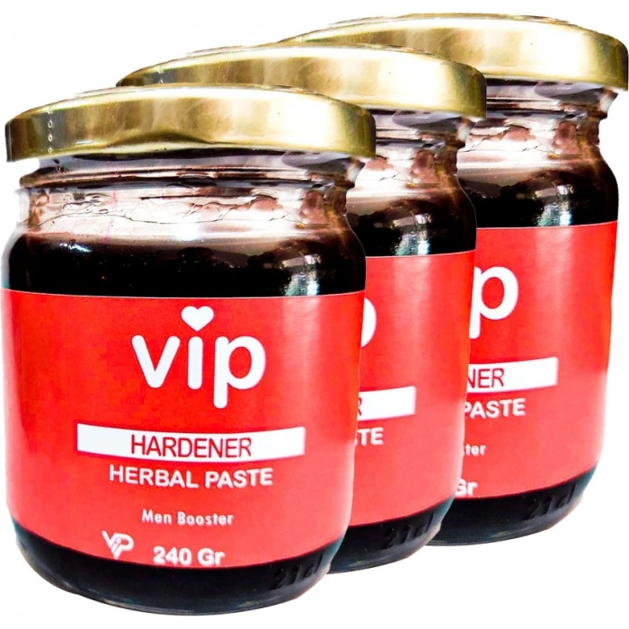 Vıp 3 Adet Paste Erkeklere Ekstradestek Özel Macun 240 gr