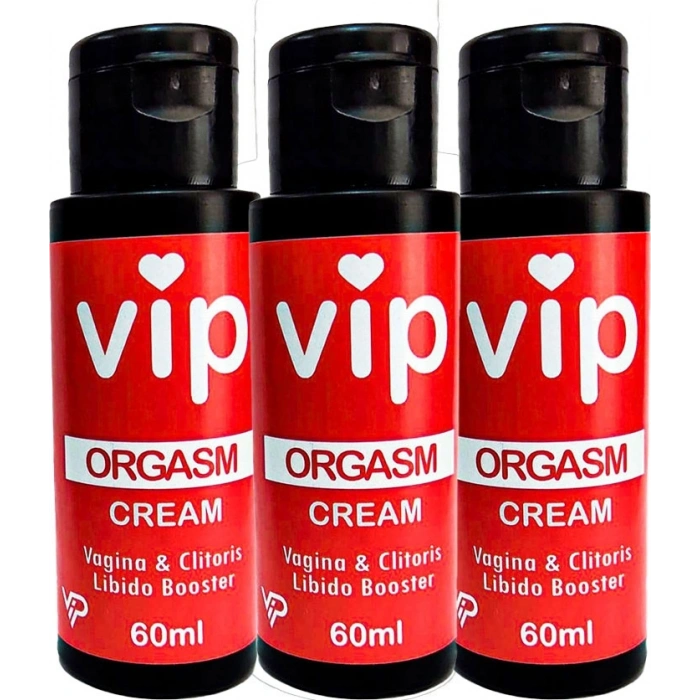 Vıp 3 Adet Vajinaclitoris Özel Zevkkremi 60 ml