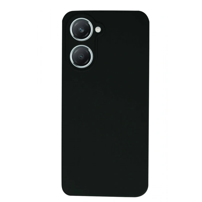 Vivo Y18 Uyumlu Kılıf First Silikon - Siyah