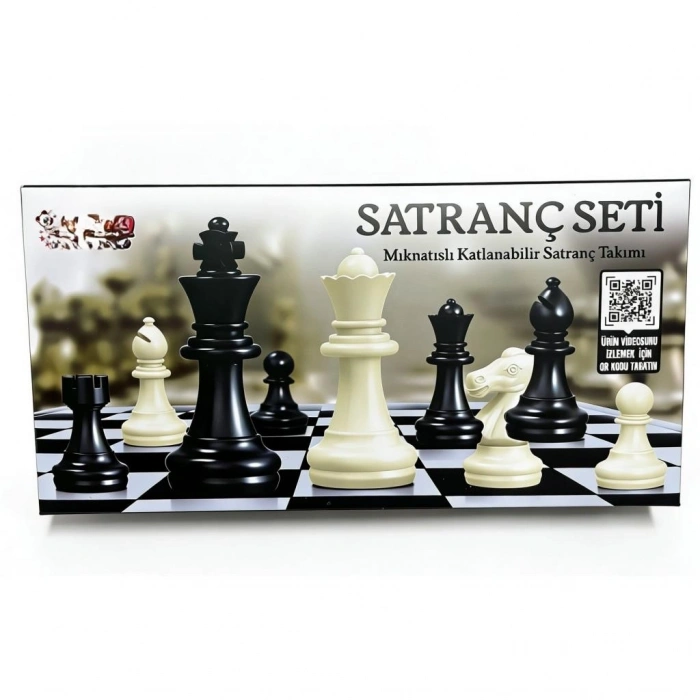VRD10660 MIKNATISLI KATLANABİLİR SATRANÇ