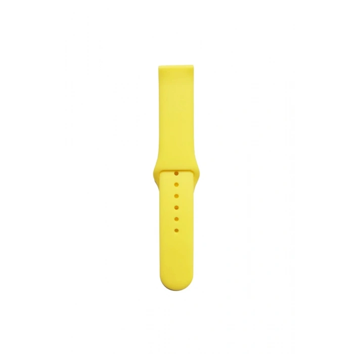 Watch 20mm Uyumlu Klasik Kordon - Sarı