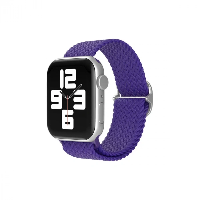 Watch 20mm Uyumlu Star Kordon - Mor