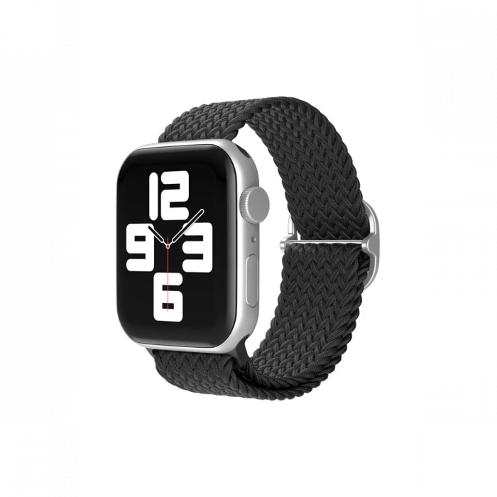 Watch 20mm Uyumlu Star Kordon - Siyah