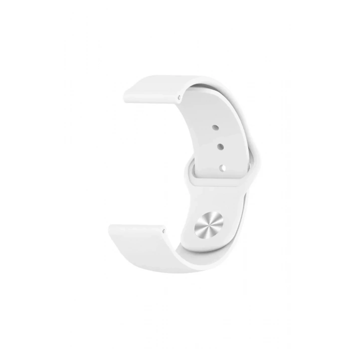 Watch 22mm Uyumlu Klasik Kordon - Beyaz
