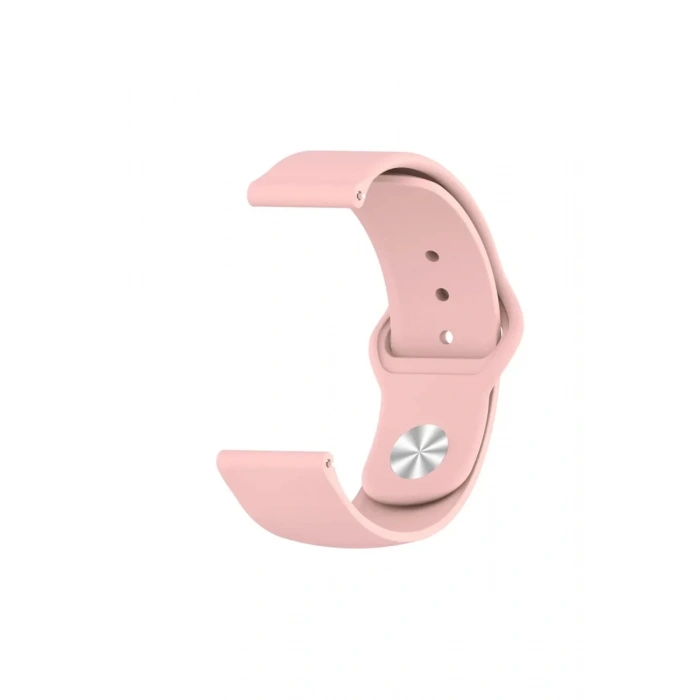 Watch 22mm Uyumlu Klasik Kordon - Pembe