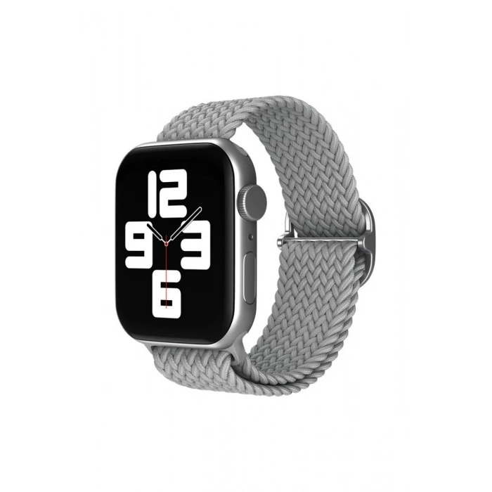 Watch 22mm Uyumlu Star Kordon - Gri