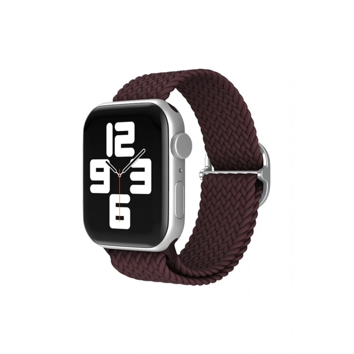 Watch 22mm Uyumlu Star Kordon - Mürdüm