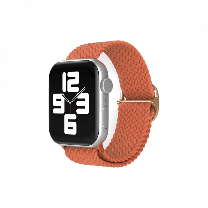 Watch 22mm Uyumlu Star Kordon - Turuncu
