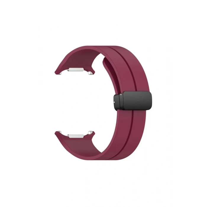 Watch 7 Ultra KR418 Tender Silikon Kordon - Bordo