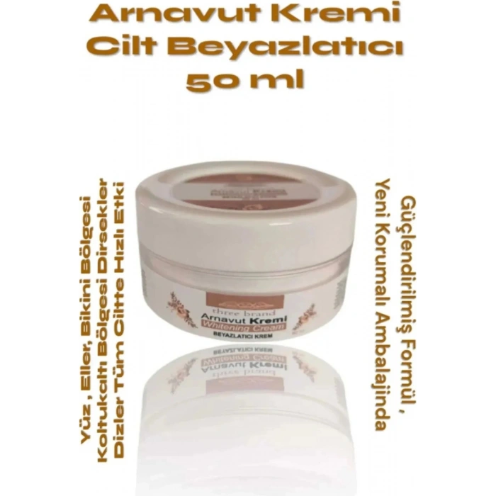 Whitening Cream Arnavut Kremi 50ML  Kremi Krem