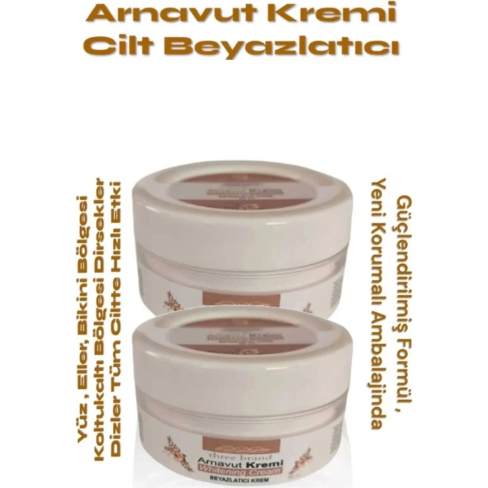 Whitening Cream Arnavut Kremi  Krem 100 ml x 2 Adet
