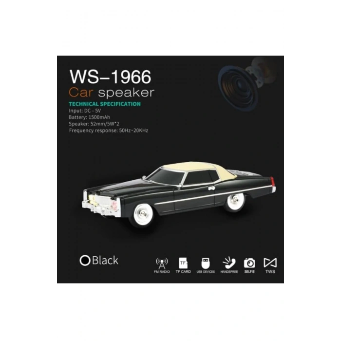 Wster WS-1969BT Oto Muzik Calar