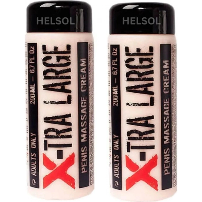 X-Tra Large  Masaj Bakım Krem 200 ml x 2 Adet
